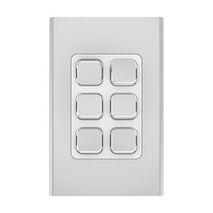 Clipsal Iconic
Styl Switch Plate Skin
Vertical/Horizontal, 6 Gang | Crowne
