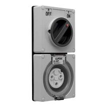 Clipsal - 56 Series, Switched Socket, Surface IP66 3 PIN 20A Less Enclosure
Grey