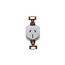 Standard Series, Single Switch Socket Outlet, 3 Flat PIN, 250VAC, 15A
Grey