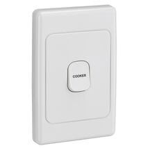 2000 Series, Switch Mechanism, 250V 45A Vertical Marked COOKER - White Electric