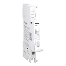 Acti9, Auxiliary contact, iSD, 1 C/O, 100mA to 6A, 24VAC to 415VAC, 24VDC to 130VDC, bottom connection