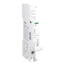 Acti9, Auxiliary contact, iOF, 1 C/O, 100mA to 6A, 24VAC to 415VAC, 24-130 VDC, bottom connection