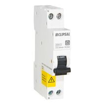 Clipsal Resi MAX, RCBO SLIM, 1PN 16A C curve 30mA Type A 4500A