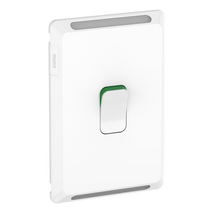 Pro Series, Cooking Appliance Isolator Switch, Horizontal/Vertical Mount Double Pole 250V, 45A - Extra Vivid White