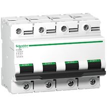Acti9, Miniature circuit breaker (MCB), C120N, 4P, 125A, C curve, 10000A (IEC/EN 60898-1), 10kA (IEC/EN 60947-2)