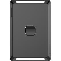 Pro Series, Switch Plate Skin, 1 Gang, Horizontal/Vertical Mount, Clip-On - Black