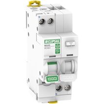 MAX9, Residual Current Breaker with Overcurrent Protection (RCBO), 1PN, 40A, 30mA, C Curve, 6000A, A Type, 2 MOD