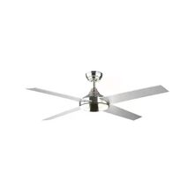 Ceiling Fan No Light Silver