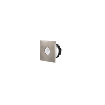 3w LED Step Light Satin Chrome Tri Color
