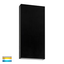 Essil Black Up & Down LED Wall Light