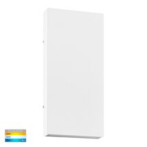Essil White Up & Down LED Wall Light