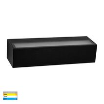 Siena Black LED Up & Down Wall Light