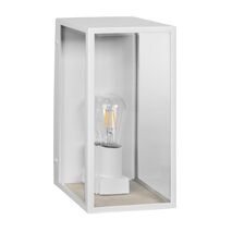 Bayside Large 316 Stainless Steel White Wall Light