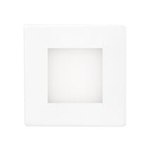 Aspen 3W LED Tricolour IP54 Reccessed Step Light White