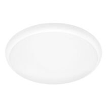 Conrad 300mm LED Oyster Light 24w Tricolour White