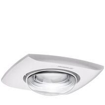 Contour 1 Single Heat Ceiling Bathroom Heater Unit Only White