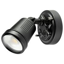 Brilliant Black Hunter-III LED Single Light Floodlight