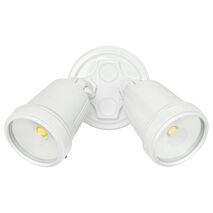 Brilliant White Hunter Trio Twin Single Floodlight