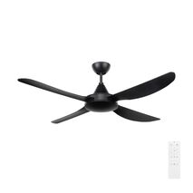 Brilliant Black Vector 56" DC Ceiling Fan