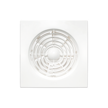 HPM 150mm Exhaust Fan with Humidity Sensor White