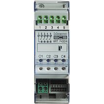 Arteor - MyHOME - 4 chanel relay - 2 DIN modules actuator for thermostat 6A