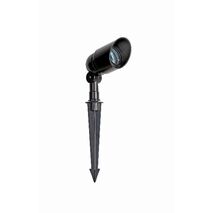 HPM 12V a.c. 10W Halogen Mini Garden Spotlight Black
