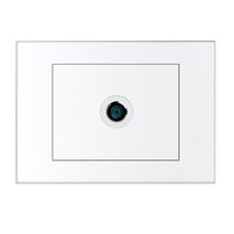 HPM VIVO 1 Gang 3GHz F-type TV Socket White