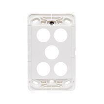 HPM VIVO 5 Gang Switch Grid White