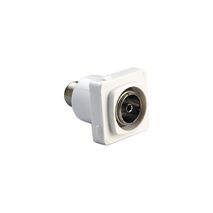 HPM Female to PAL F TV Mechanism Connector White - 10 Pack
