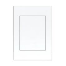 HPM VIVO Blank Plate White