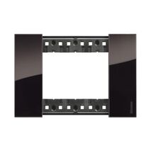 Bticino Living Now 3 Module Coverplate Night