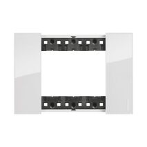 Bticino Living Now 3 Module Coverplate Ice