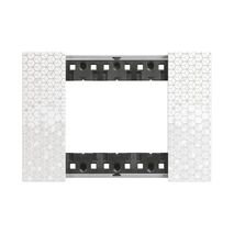 Bticino Living Now 3 Module Coverplate Pixel