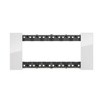 Bticino Living Now 6 Module Coverplate Ice