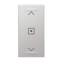 ARTEOR Smart Blind Switch Mechanism - 1 Module 3 Wire - Soft Aluminium