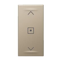 ARTEOR Smart Blind Switch Mechanism - 1 Module 3 Wire - Champagne