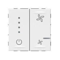 Arteor with Netatmo Smart 4 Speed 100VA Fan Controller Mechanism White