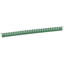 MEMOCAB - Markers for wiring numbers - colour code 2.5x2.5mm green number 5 slide-in pack of 600