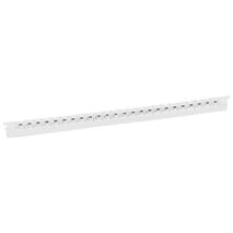 MEMOCAB - Markers for wiring black capital letters on white background 2.5x2.5mm letter K slide-in pack of 240