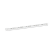 MEMOCAB - Markers for wiring black capital letters on white background 2.5x2.5mm letter Q slide-in pack of 240