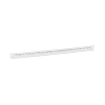 MEMOCAB - Markers for wiring black capital letters on white background 2.5x2.5mm letter S slide-in pack of 240
