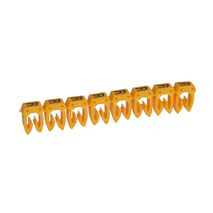 CAB3 - Markers for wiring 4 to 6mm² numbers - colour code 4-6mm² letter R pack of 300