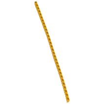 CAB3 - Markers for wiring 1.5 to 2.5 mm² black letters on yellow background 1.5-2.5mm² letter K pack of 300