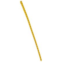 CAB3 - Markers for wiring 1.5 to 2.5 mm² black letters on yellow background 1.5-2.5mm² letter L pack of 300