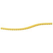 CAB3 - Markers for wiring 1.5 to 2.5 mm² black letters on yellow background 1.5-2.5mm² letter N pack of 300