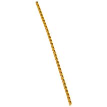 CAB3 - Markers for wiring 1.5 to 2.5 mm² black letters on yellow background 1.5-2.5mm² letter R pack of 300