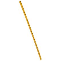 CAB3 - Markers for wiring 1.5 to 2.5 mm² black letters on yellow background 1.5-2.5mm² letter V pack of 300