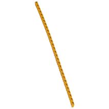 CAB3 - Markers for wiring 1.5 to 2.5mm² black letters on yellow background 1.5-2.5mm² letter Y pack of 300
