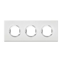 ARTEOR SCS Round 3 Module Horizontal Coverplate White