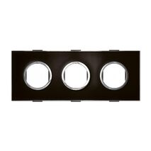 ARTEOR SCS Round 3 Module Horizontal Coverplate Mirror Black